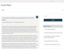 Tablet Screenshot of cardiobeat.org